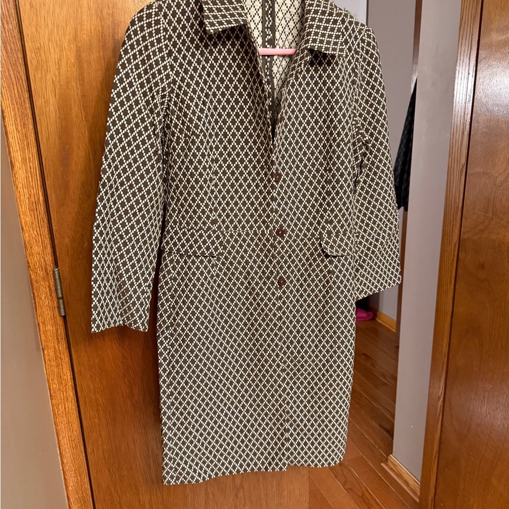 Tahari Black and White Blazer